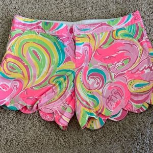 Lilly Pulitzer size 12 butter cup shorts